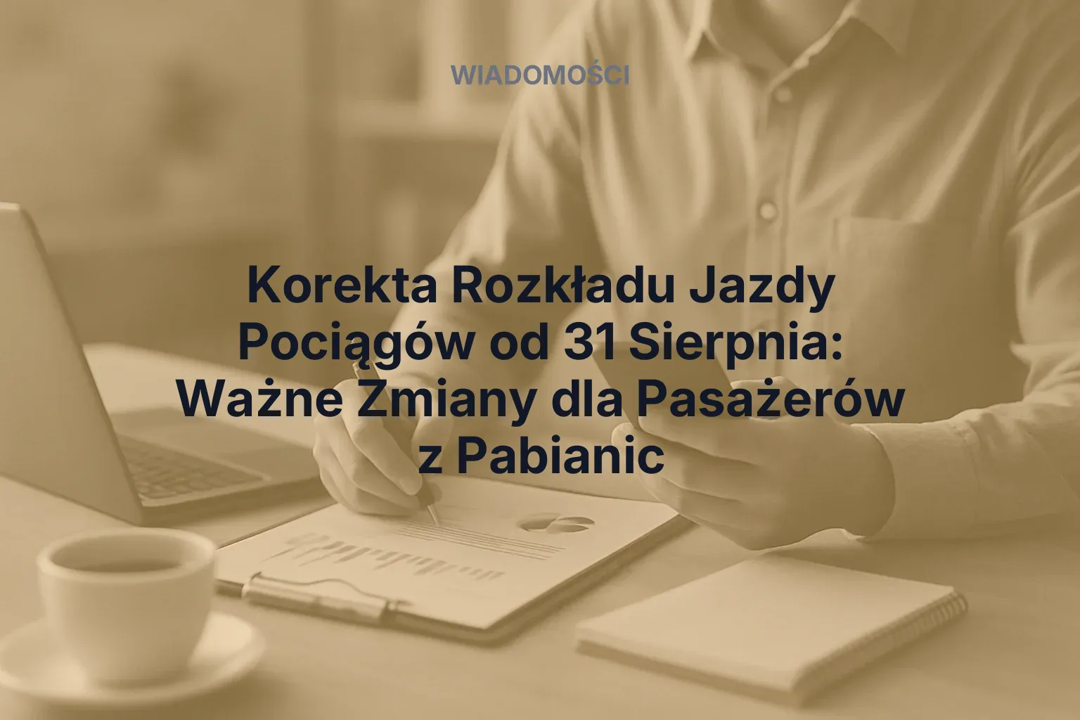 Artykuł: Korekta Rozkładu Jazdy Pociągów od 31 Sierpnia: Ważne Zmiany dla Pasażerów z Pabianic