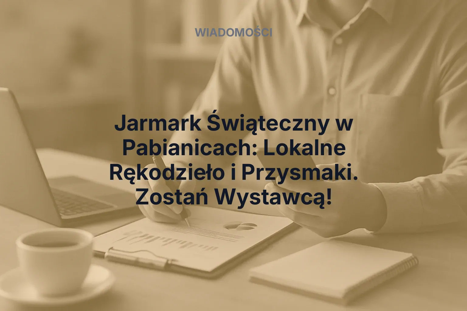 Artykuł: Jarmark Świąteczny w Pabianicach: Lokalne Rękodzieło i Przysmaki. Zostań Wystawcą!